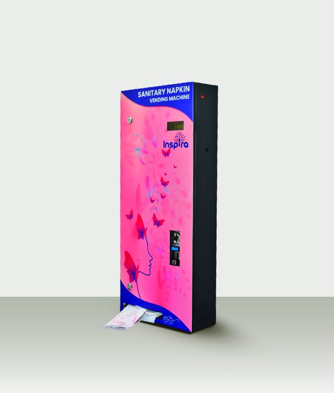 Sanitary napkin vending machine inspira 
